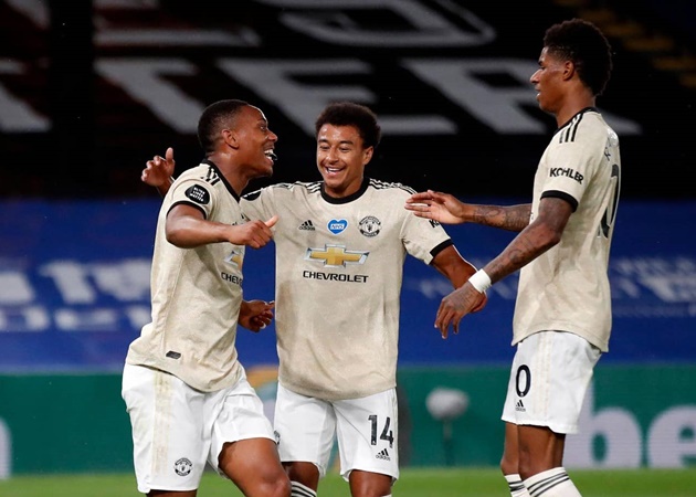 Ảnh bài viết Đội hình tiêu biểu vòng 36 EPL: Man Utd - Man City đóng góp 5 cái tên