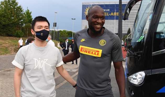 Ảnh bài viết Lukaku, Conte rạng rỡ đón chào vị khách đặc biệt ghé thăm Inter Milan