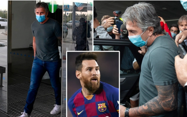 Ảnh bài viết Bố Messi xuất hiện tại Barcelona, "drama" sắp kết thúc