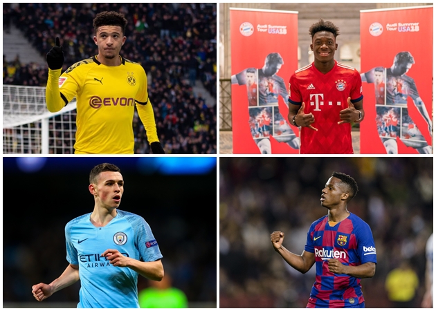 Ảnh bài viết Từ Sancho đến Fati: 10 ứng cử viên nặng ký nhất cho Golden Boy 2020 
