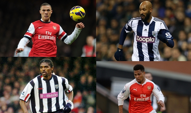 Ảnh bài viết Từ Anelka đến Gnabry: 8 cầu thủ từng khoác áo Arsenal và West Bromwich