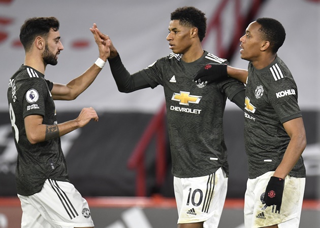 Ảnh bài viết 10 con số thú vị sau trận Sheffield - Man Utd: 'Ông hoàng' sân khách