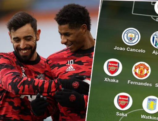 Ảnh bài viết Đội hình tiêu biểu vòng 15 Ngoại hạng Anh: Man Utd góp 2 cái tên