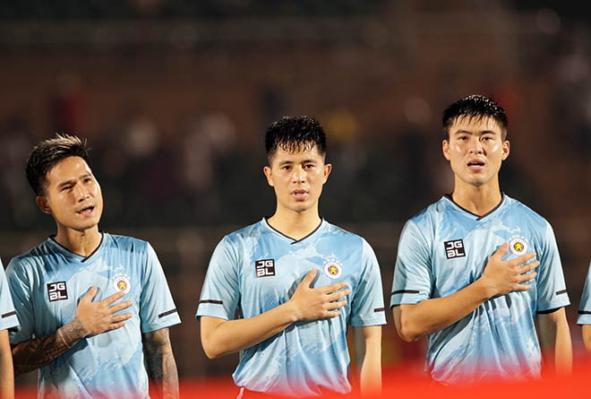 Ảnh bài viết Đình Trọng và Duy Mạnh tái xuất trong ngày Hà Nội thua đau Sài Gòn FC