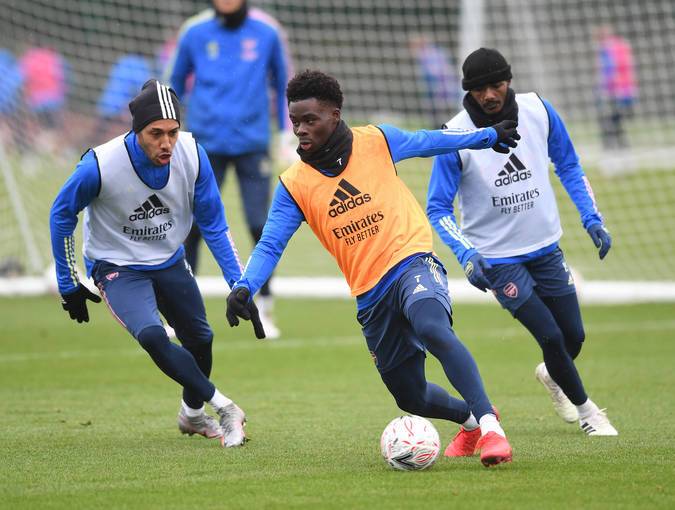 Ảnh bài viết Hình ảnh quá khác biệt trên sân tập Arsenal