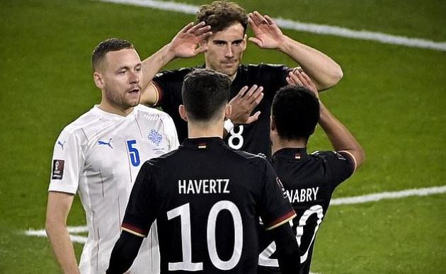 Ảnh bài viết Havertz, Gundogan lập công; 'xe tăng' Đức đè bẹp Iceland