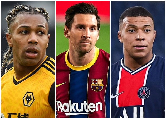 Ảnh bài viết 10 sao qua người đỉnh nhất châu Âu: Messi, Mbappe và 6 'cơn gió lạ'