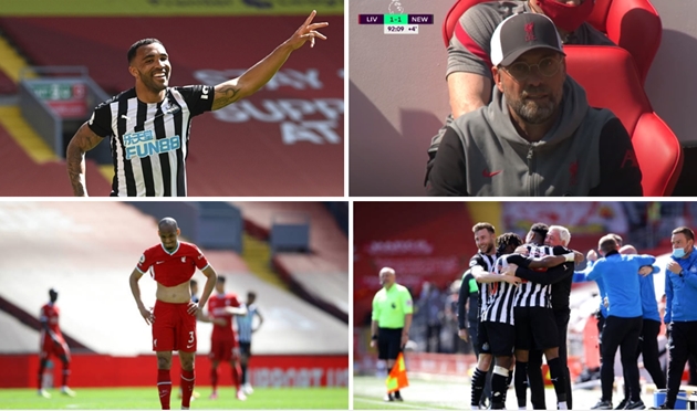 Ảnh bài viết 5 phút kinh hoàng ở trận Liverpool 1-1 Newcastle: Đội khách mất oan 1 bàn thắng?