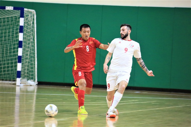 Ảnh bài viết ĐT futsal Việt Nam bất phân thắng bại với Lebanon