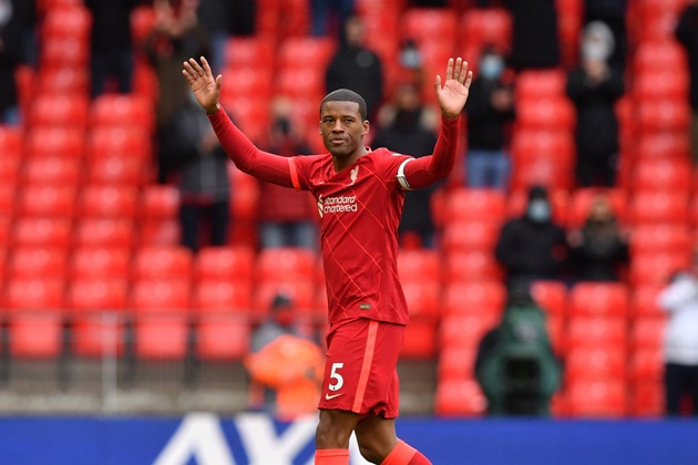 Ảnh bài viết Wijnaldum và 4 ngôi sao có thể đã chơi trận cuối cùng cho Liverpool