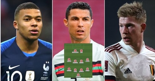 Ảnh bài viết Đội hình được đánh giá cao nhất EURO 2020: Bất ngờ hàng thủ, thiết lập "song sát" hủy diệt