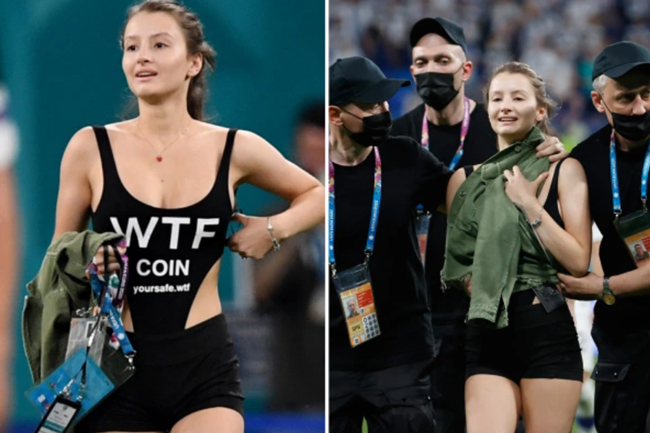 Ảnh bài viết CĐV nữ gây náo loạn trận đấu giữa Bỉ và Phần Lan