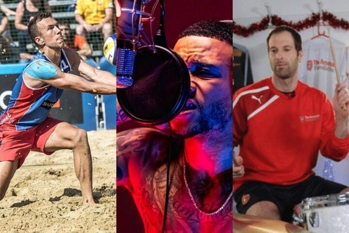 Ảnh bài viết Những tài năng khác của cầu thủ: Võ sĩ Zlatan; Rapper Memphis