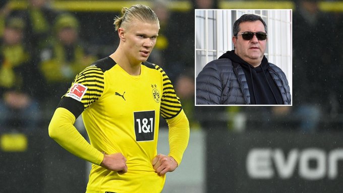 Ảnh bài viết Loại Man Utd, Raiola chốt 4 bến đỗ tiềm năng cho Haaland