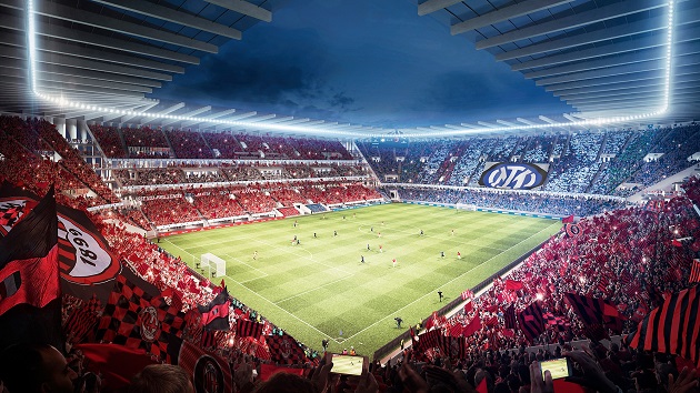 Ảnh bài viết CHÍNH THỨC: Inter và Milan công bố hình ảnh sân mới, thay San Siro huyền thoại