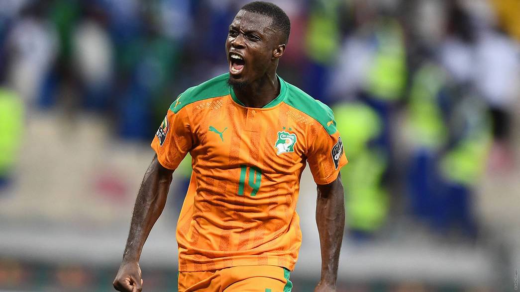 Ảnh bài viết Pepe ghi bàn ở AFCON, trang chủ Arsenal có lời nhắn gửi