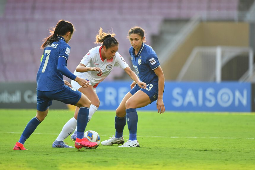 Ảnh bài viết Tuyển nữ Thái Lan bị Philippines đánh bại tại giải châu Á