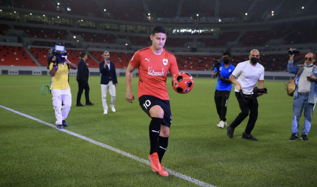 Ảnh bài viết James Rodriguez sẵn sàng giảm lương để trở lại châu Âu