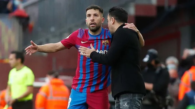 Ảnh bài viết Jordi Alba nổi giận với Barca