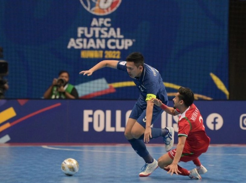 Ảnh bài viết Đè bẹp Oman, futsal Thái Lan vào tứ kết giải châu Á