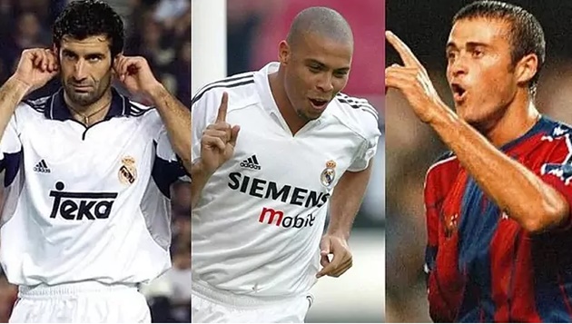 Ảnh bài viết Những huyền thoại đã chơi cho cả Barcelona và Real Madrid