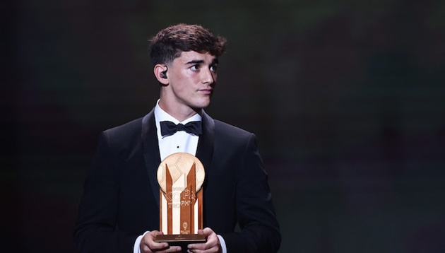 Ảnh bài viết CHÍNH THỨC! Gavi giành Golden Boy 2022
