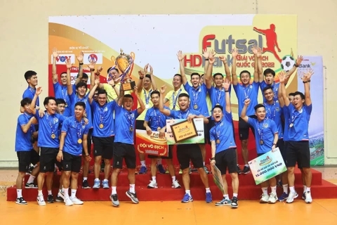 Ảnh bài viết Tân vương giải futsal Việt Nam bất bại