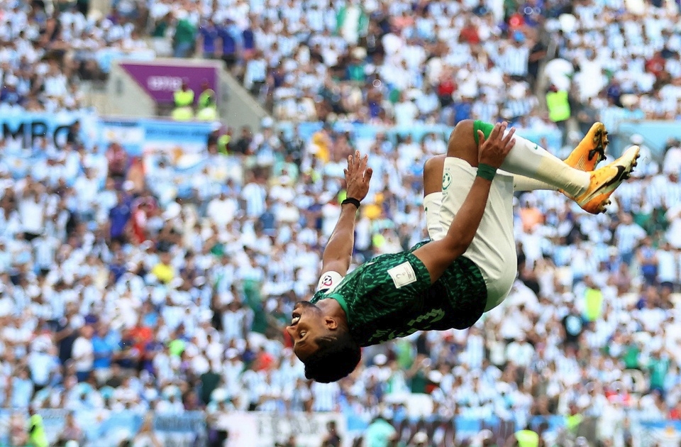 Ảnh bài viết Màn ăn mừng gây sốt của Al Dawsari khi phá lưới Argentina