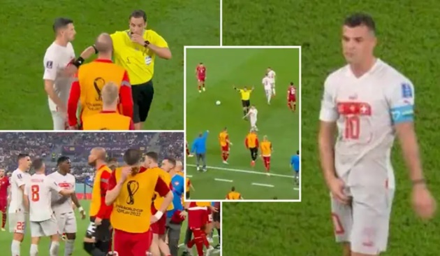 Ảnh bài viết  Hành động tục tĩu, Xhaka chọc giận toàn bộ thành viên Serbia