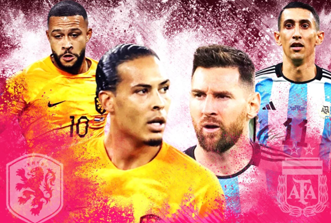 Ảnh bài viết 5 điểm nóng Hà Lan vs Argentina: Van Dijk - Messi; Kịch tính khu trung tuyến