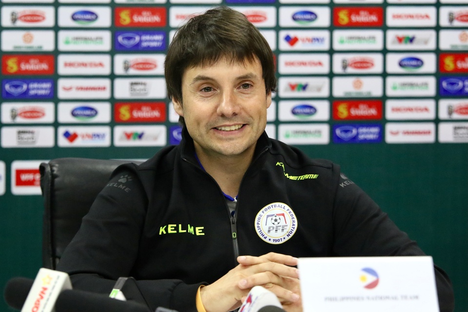 Ảnh bài viết HLV tuyển Philippines nói gì sau trận thua Việt Nam