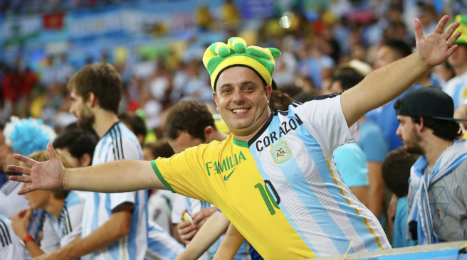 Ảnh bài viết 33% CĐV Brazil ủng hộ Argentina vô địch World Cup