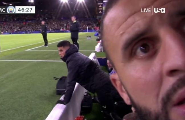 Ảnh bài viết Kyle Walker bẻ camera tại sân Elland Road