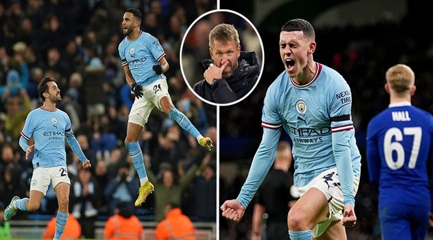 Ảnh bài viết 5 điểm nhấn Man City 4-0 Chelsea: Khắc tinh của Potter; 1 quyết định 2 kết quả