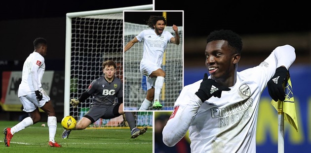 Ảnh bài viết 5 điểm nhấn Oxford 0-3 Arsenal: Tham vọng của Arteta; Nketiah chói sáng