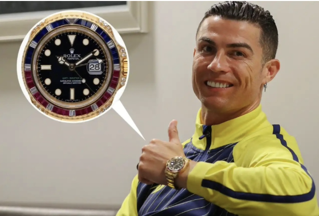 Ảnh bài viết Ronaldo đeo đồng hồ Rolex trị giá 114.000 bảng