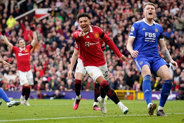 Ảnh bài viết "Jadon Sancho ở vị trí số 10 đã tỏa sáng trong hiệp hai"