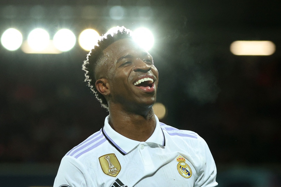 Ảnh bài viết Vinicius Junior là khắc tinh của Liverpool