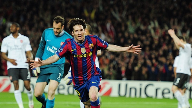 Ảnh bài viết 10 màn trình diễn đỉnh nhất C1: Messi hủy diệt Arsenal; MU ngược dòng xuất sắc