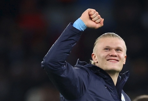 Ảnh bài viết Haaland có thành tích ghi bàn vượt Ronaldo và Messi