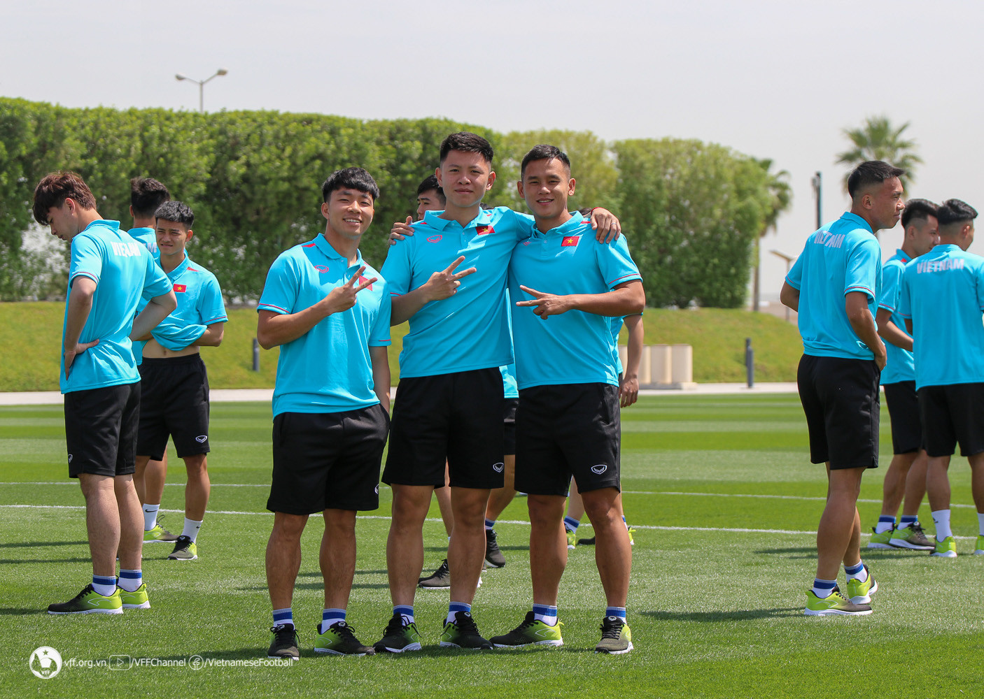 Ảnh bài viết U23 Việt Nam tập trên sân của nhà vô địch World Cup Argentina