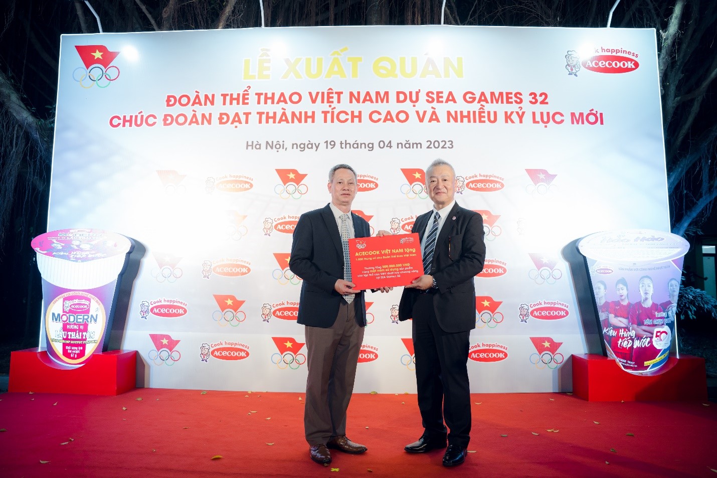 Ảnh bài viết ACECOOK Việt Nam đồng hành cùng Đoàn thể thao Việt Nam dự SEA GAMES 32