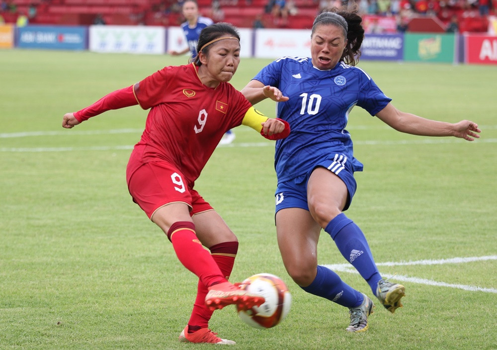 Ảnh bài viết Thua Thái Lan, nữ Campuchia đấu tuyển nữ Việt Nam ở bán kết SEA Games 32