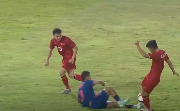 Ảnh bài viết 5 điểm nhấn U22 Việt Nam 1-1 U22 Thái Lan: Thay đổi quyết định; "Muay Thái"