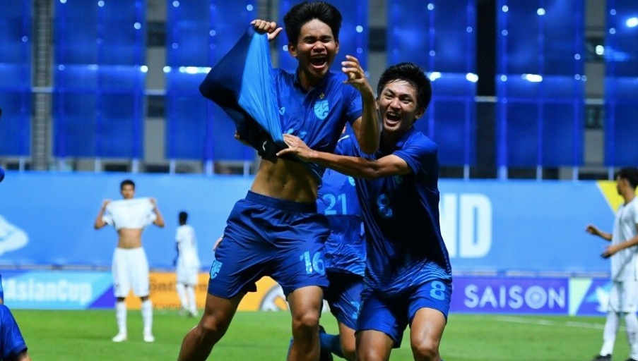 Ảnh bài viết Thái Lan toàn thắng 3 trận ở giải U17 châu Á