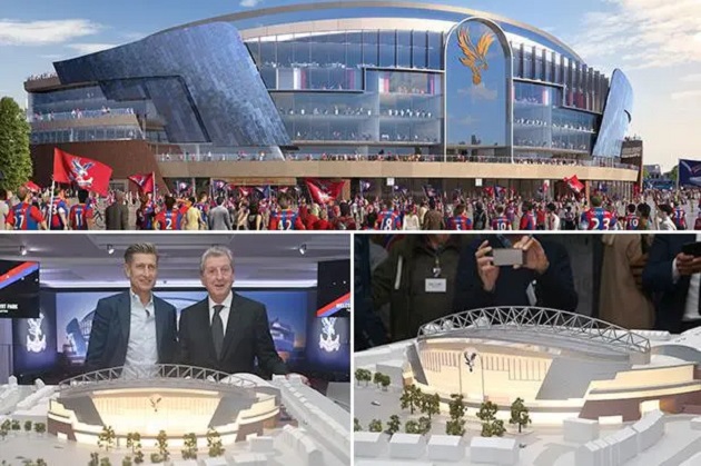 Ảnh bài viết Thiết kế sân mới cực đẳng cấp của Crystal Palace