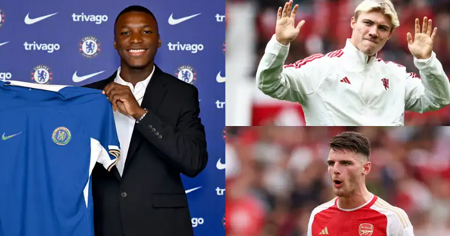 Ảnh bài viết 10 thương vụ gây choáng váng TTCN năm 2023: 116 triệu bảng; 2 tân binh Arsenal