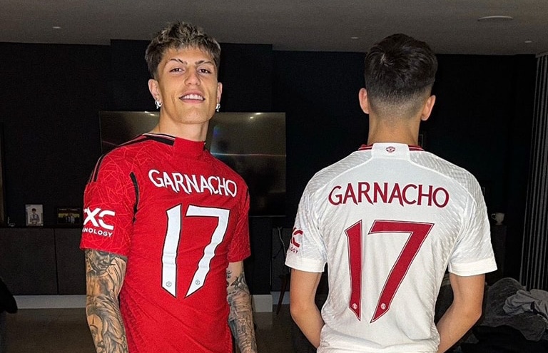 Ảnh bài viết Garnacho bất ngờ chọn số áo mới, ảnh hưởng tới Hojlund