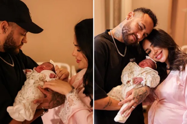 Ảnh bài viết Hậu bê bối ngoại tình, Neymar hạnh phúc đón con thứ 2 bên bạn gái