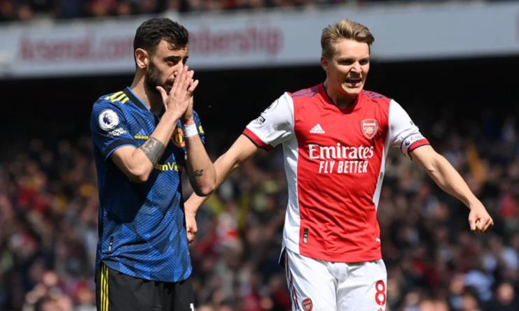 Ảnh bài viết Darren Bent so sánh Odegaard với Bruno Fernandes